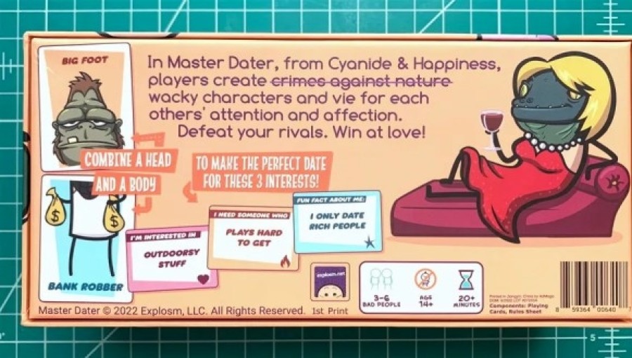 Cyanide and Happiness Partyspellen | Master Dater Base Game - En