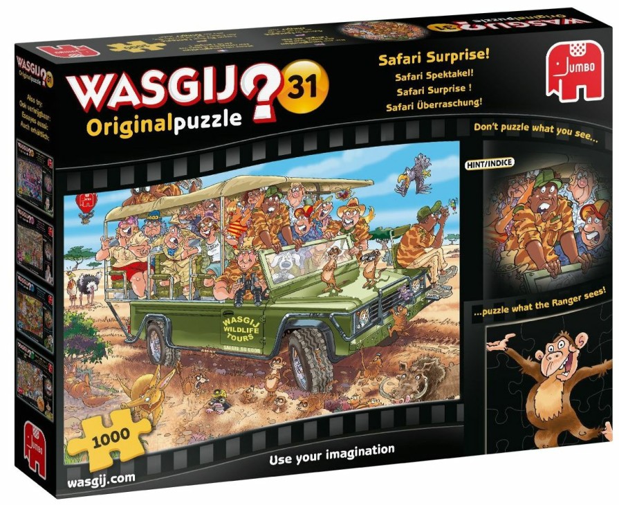 Jumbo Wasgij | Wasgij Original 31 - Safari Spektakel! (1000)