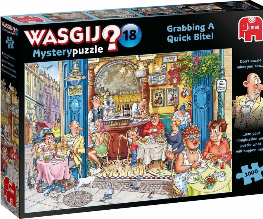 Jumbo Wasgij | Wasgij Mystery 18 Een Snelle Hap! (1000)