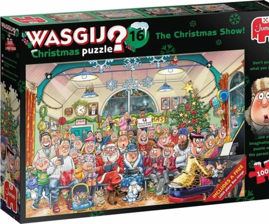 Jumbo Wasgij | Wasgij Christmas 16 - De Kerstshow (2 X 1000)