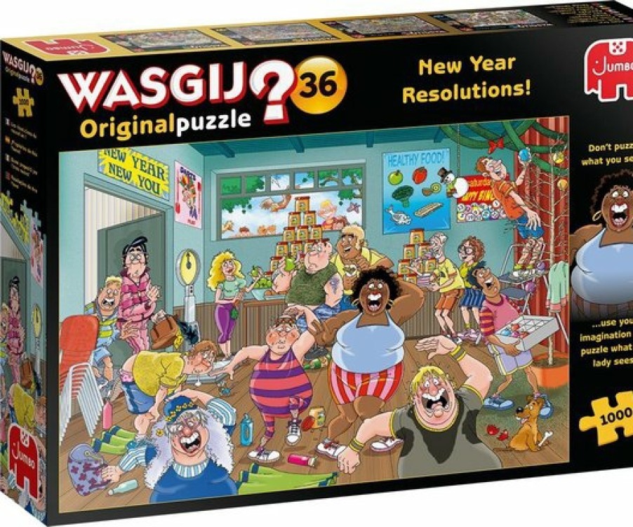 Jumbo Wasgij | Wasgij Original 36 - Goede Voornemens! (1000)