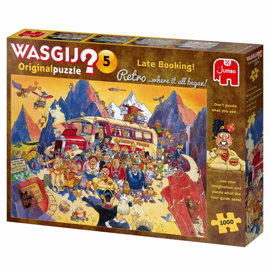 Jumbo Wasgij | Wasgij Retro Original 5 - Last-Minute Booking! (1000)