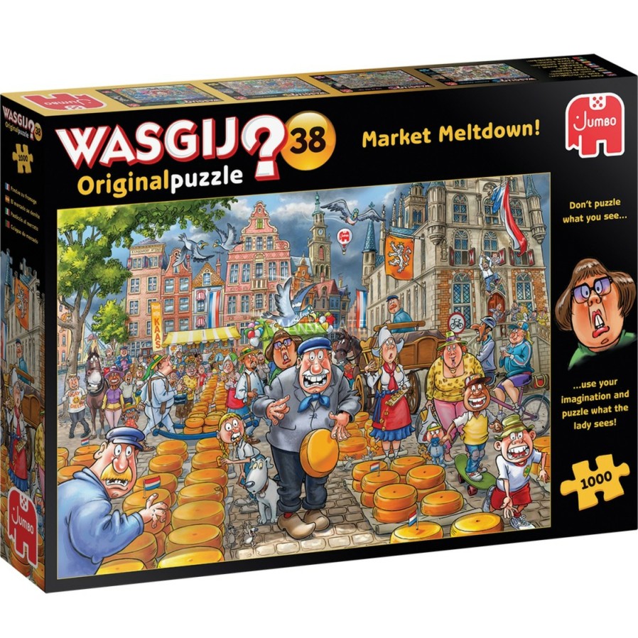 Jumbo Wasgij | Wasgij Original 38 - Kaasalarm (1000)