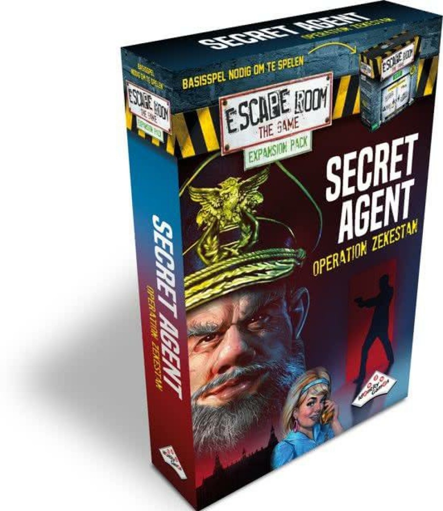 Identity Games Samenwerking Bordspel | Escape Room The Game Uitbreidingset - Secret Agent