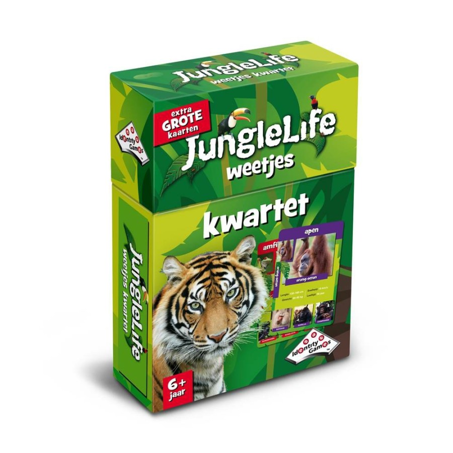 Identity Games Kaartspellen | Junglelife Kwartet