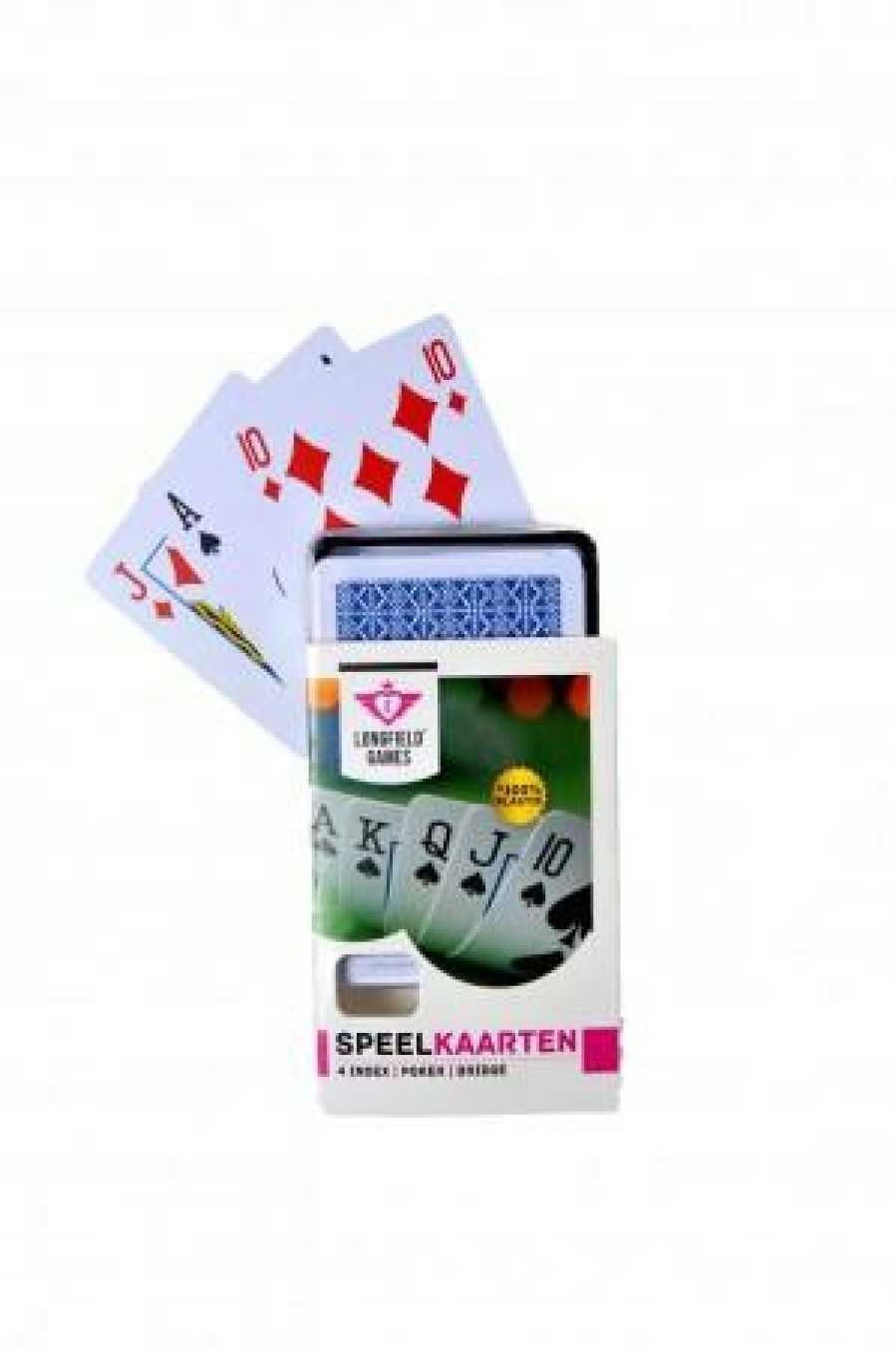 Longfield Speelkaarten | Speelkaarten Longfield 100% Plastic