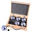 Longfield Jeu De Boules | Jeu De Boules In Houten Kist - 6 Ballen 720Gr.