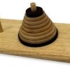 Hot Games Houten Puzzel | Toren Van Hanoi - Rubberwood 9 Ringen