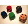 Hot Games Dobbelstenen | Houten Dobbelstenen 30 Mm. 5 Kleuren