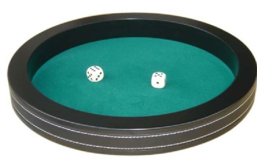 Hot Games Dobbelstenen | Dobbel-Piste Groen Luxe 30 Cm