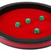 Hot Games Dobbelstenen | Dobbelpiste 30Cm - Rood Vilt