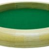 Hot Games Dobbelspellen | Dobbelpiste Blank Hout Rond 35Cm