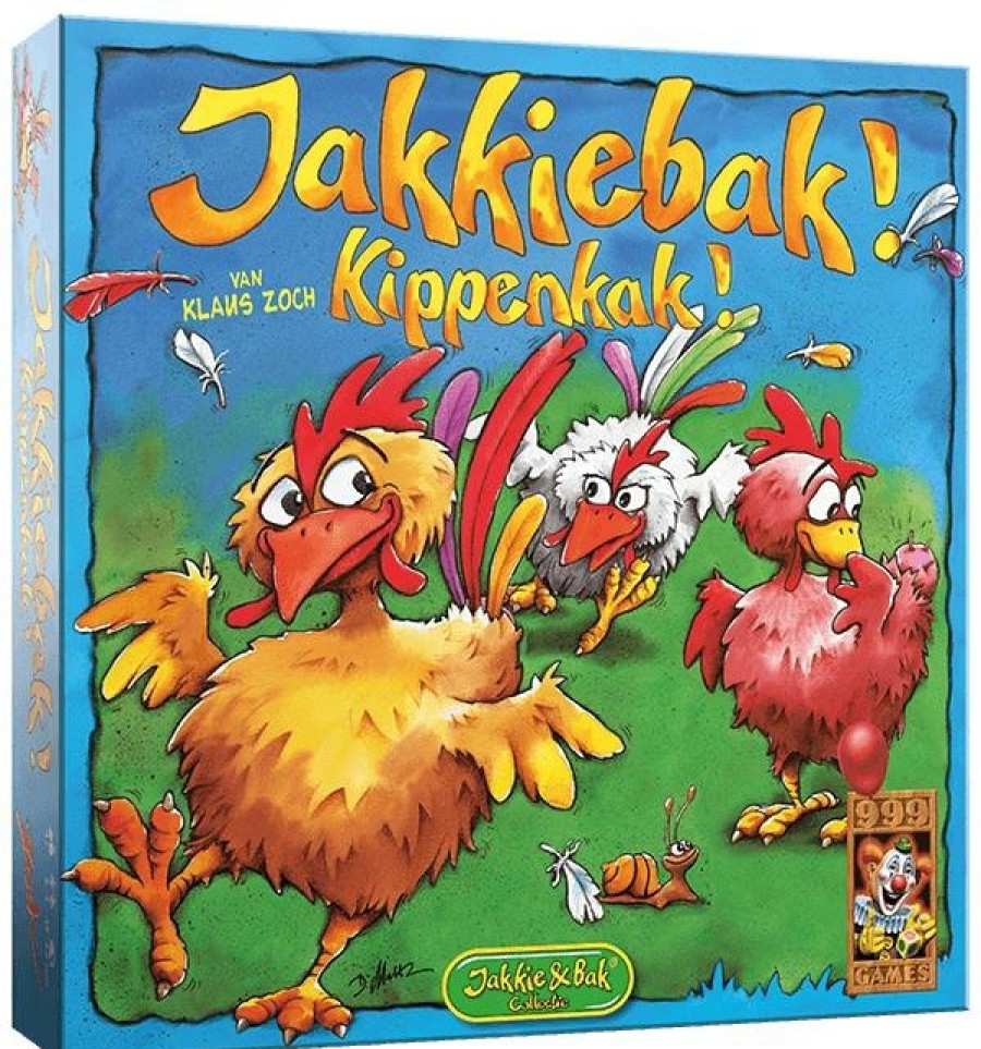 999 Games Kinderspellen | Jakkiebak! Kippenkak!