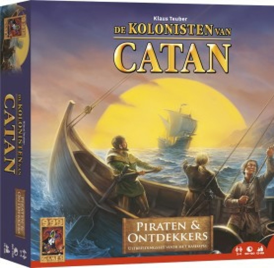 999 Games Catan | Catan: Piraten En Ontdekkers