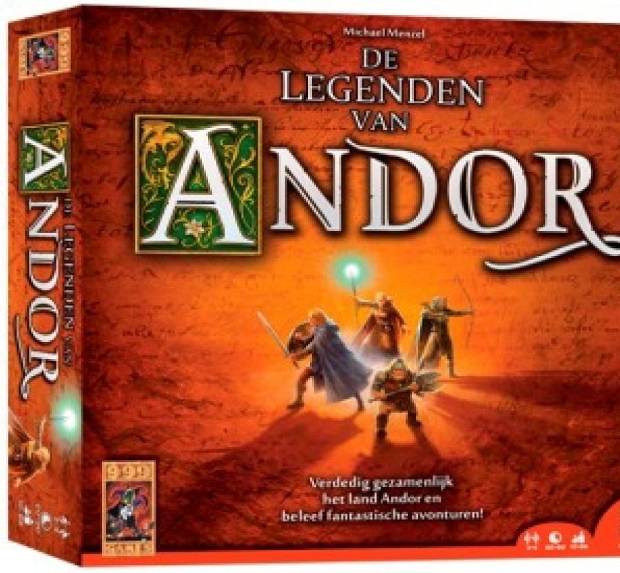 999 Games Samenwerking Bordspel | De Legenden Van Andor - Basisspel