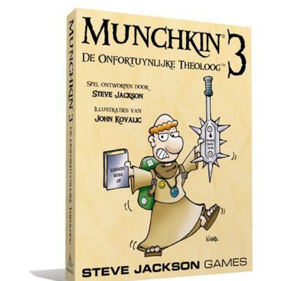 Steve Jackson Games Munchkin | Munchkin 3 Nl - De Onfortuynlijke Theoloog