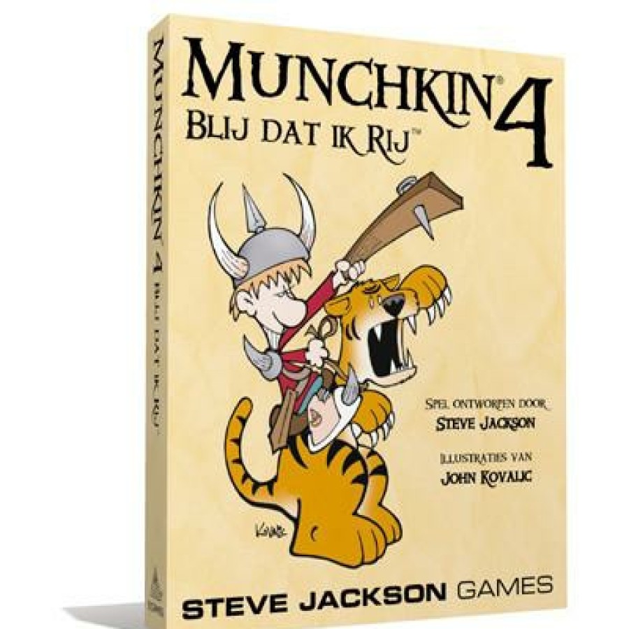 Steve Jackson Games Munchkin | Munchkin 4 Nl - Blij Dat Ik Rij