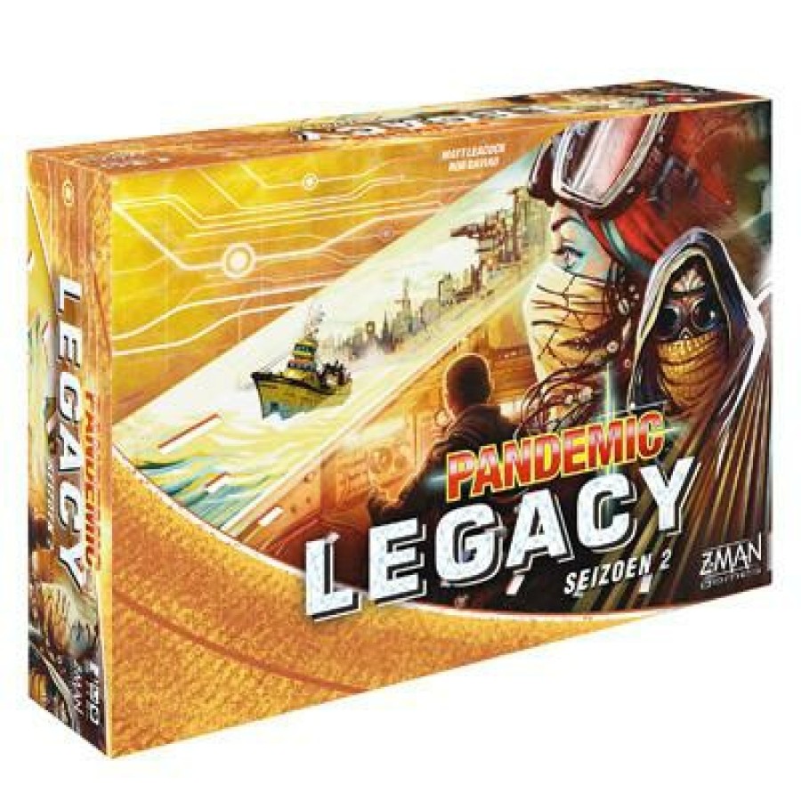 Z-Man Games Samenwerking Bordspel | Pandemic Legacy Seizoen 2 Yellow Nl