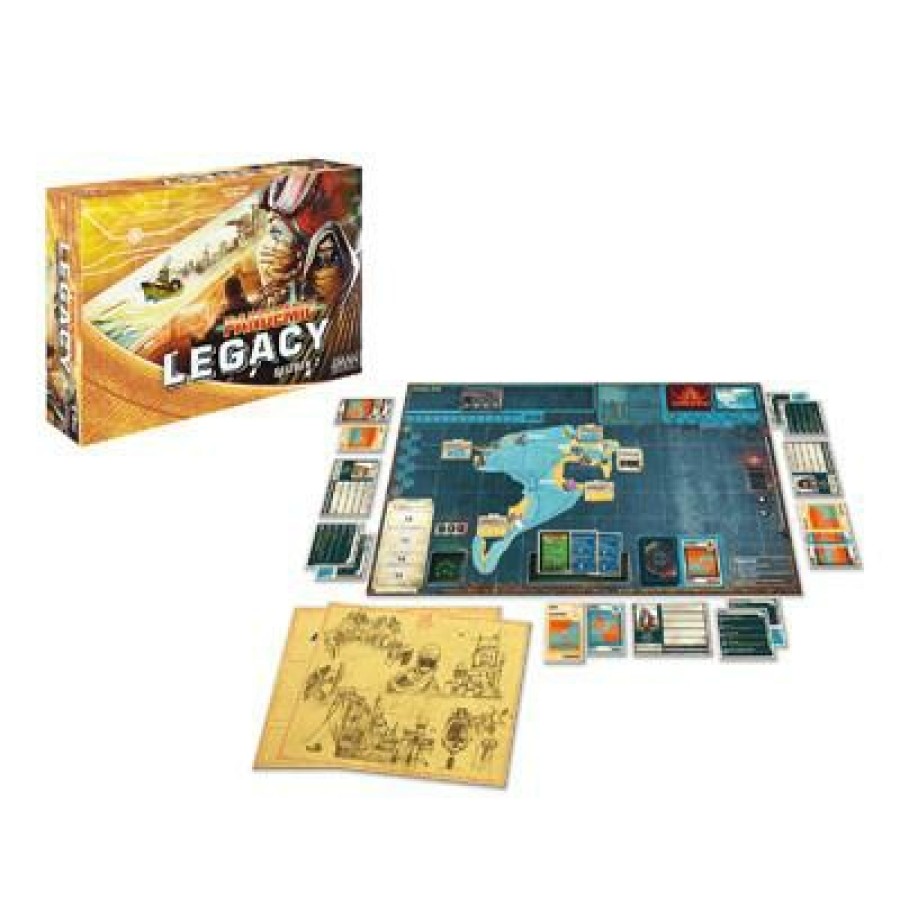 Z-Man Games Samenwerking Bordspel | Pandemic Legacy Seizoen 2 Yellow Nl