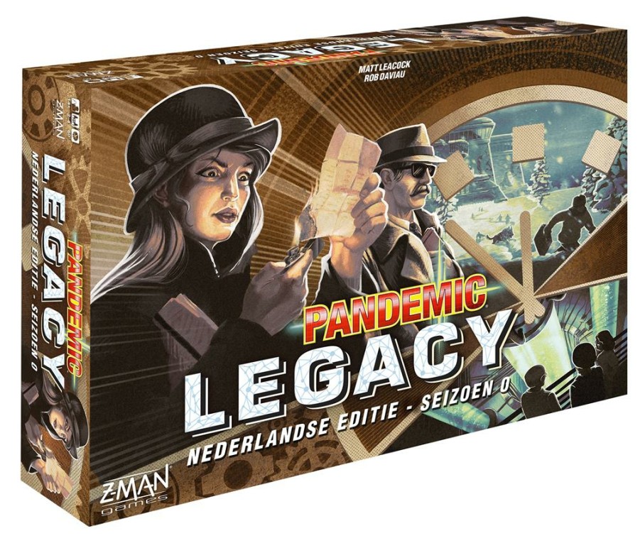 Z-Man Games Samenwerking Bordspel | Pandemic Legacy Seizoen 0 Nl