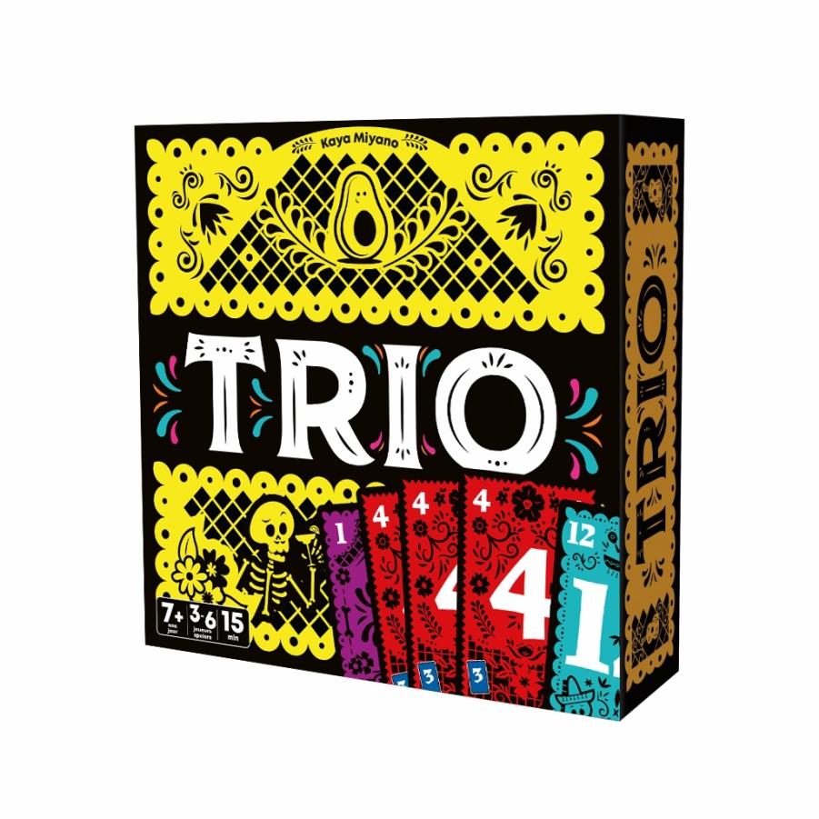 COCKTAIL GAMES Kaartspellen | Trio - Kaartspel