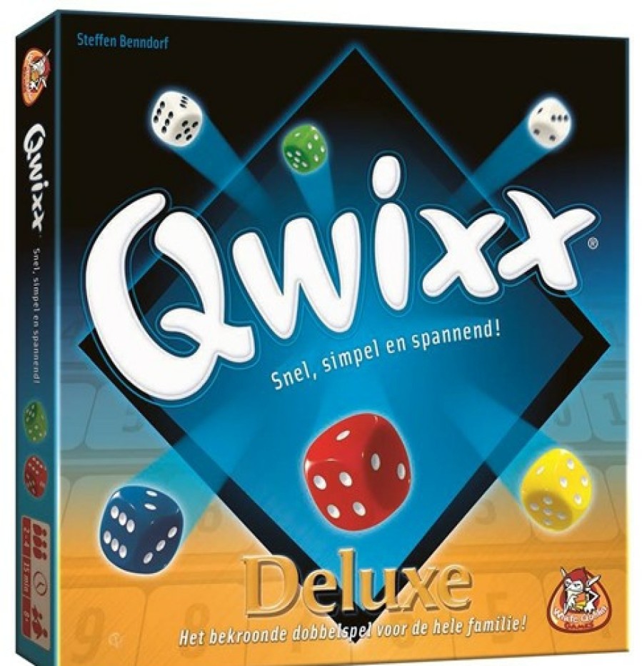 White Goblin Games Dobbelspellen | Qwixx Deluxe - Dobbelspel