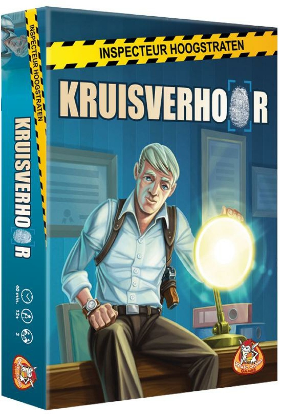 White Goblin Games Kaartspellen | Inspecteur Hoogstraten: Kruisverhoor