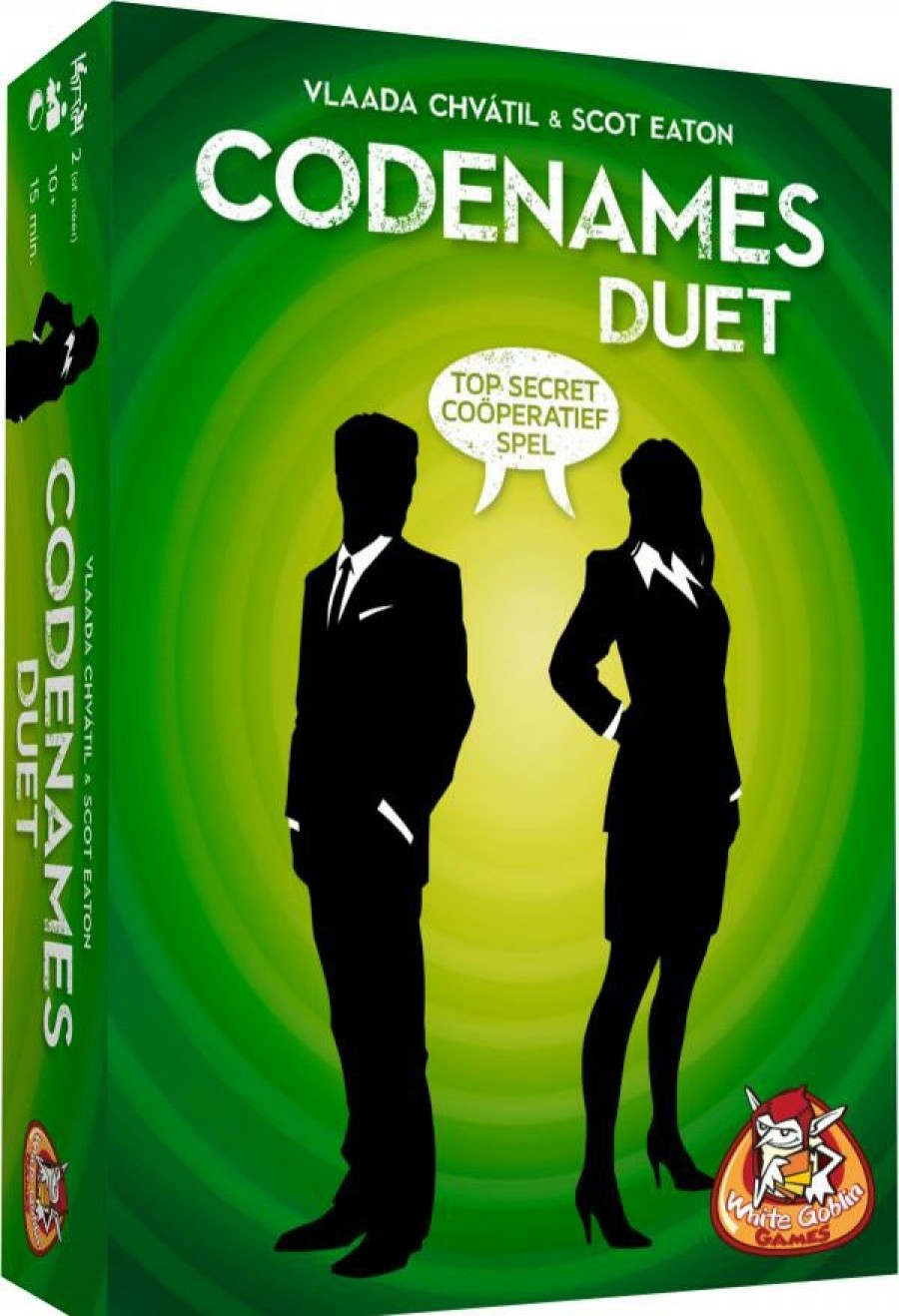 White Goblin Games Partyspellen | Codenames: Duet Nederlands