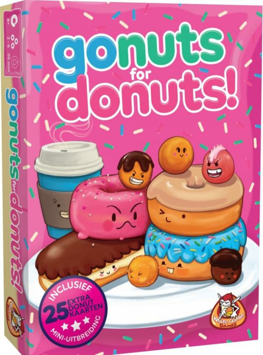 White Goblin Games Kaartspellen | Go Nuts For Donuts