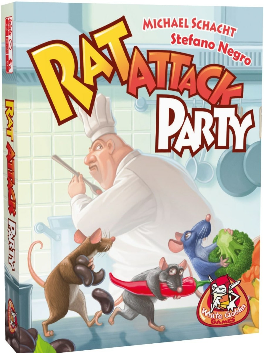 White Goblin Games Kaartspellen | Rat Attack Party - Kaartspel