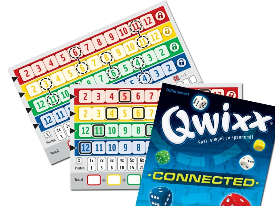 White Goblin Games Dobbelspellen | Qwixx Connected