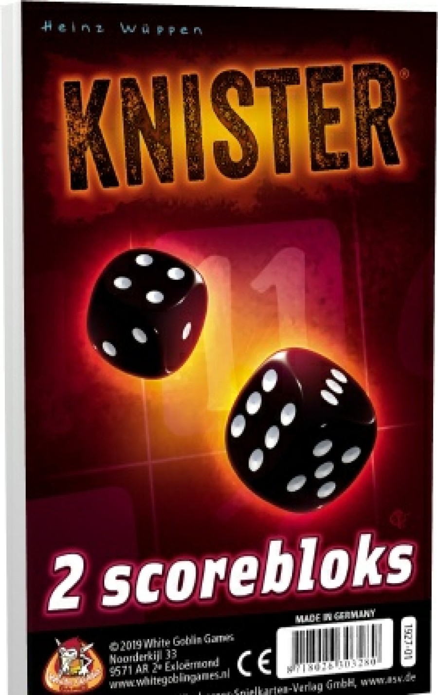 White Goblin Games Dobbelspellen | Knister Bloks (Extra Scorebloks)