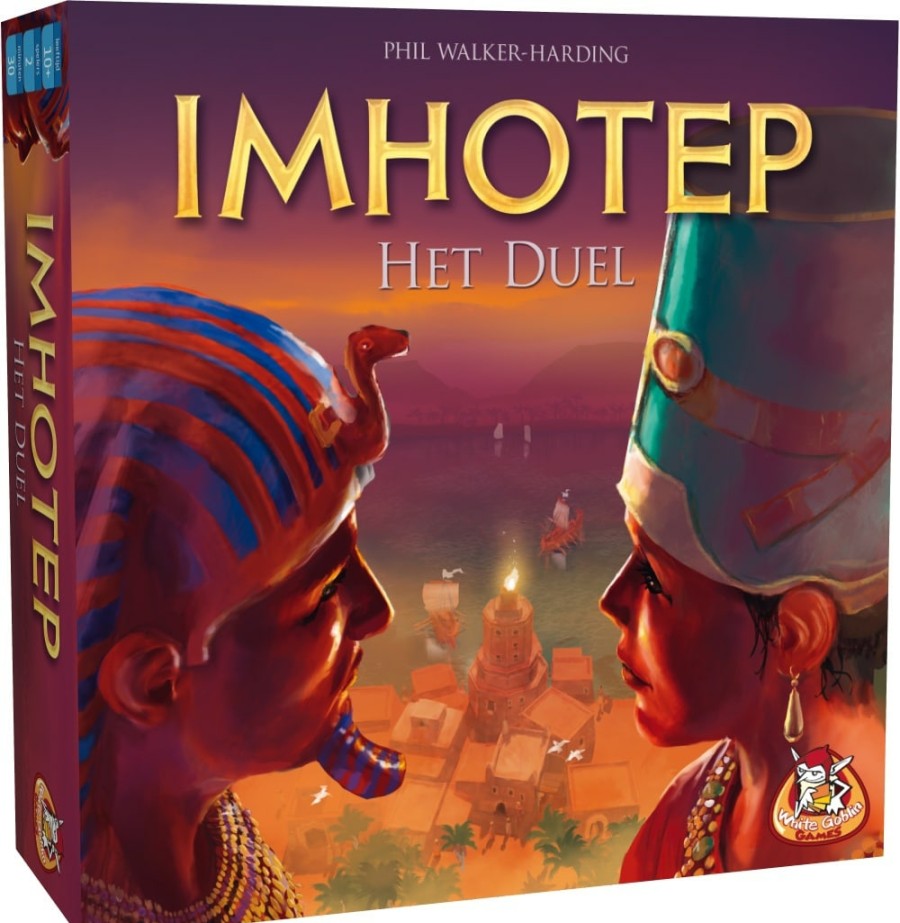 White Goblin Games 2 Persoonsspellen | Imhotep: Het Duel - Bordspel