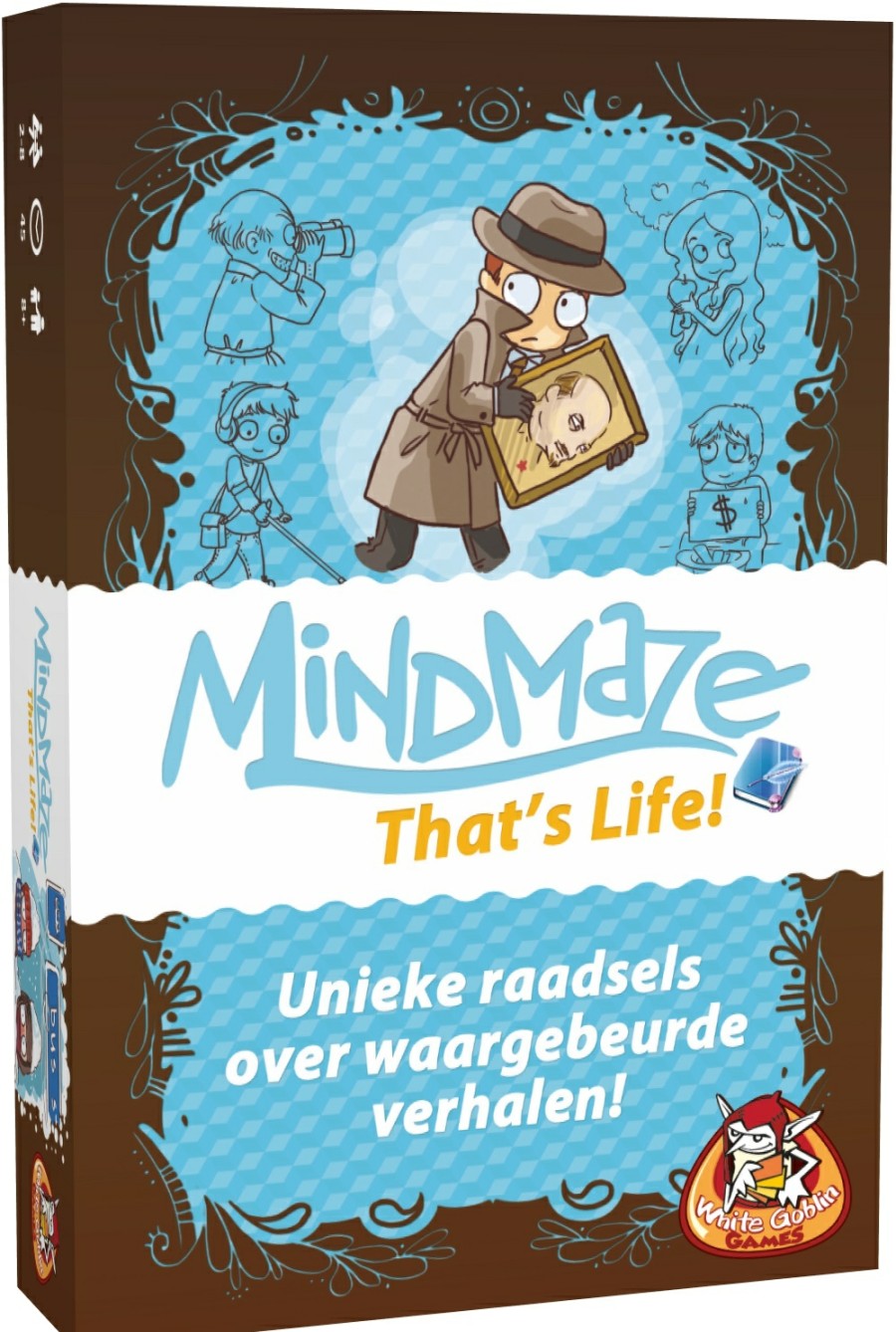 White Goblin Games Partyspellen | Mindmaze: That'S Life