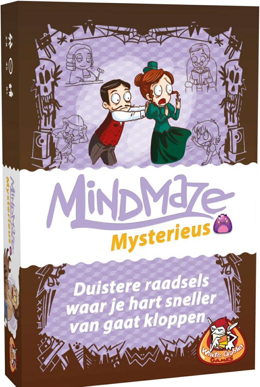 White Goblin Games Partyspellen | Mindmaze: Mysterieus