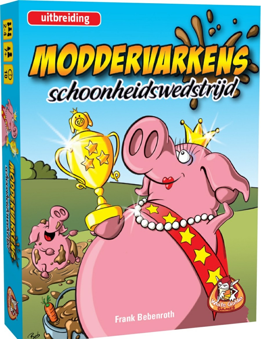 White Goblin Games Kaartspellen | Moddervarkens: Schoonheidswedstrijd