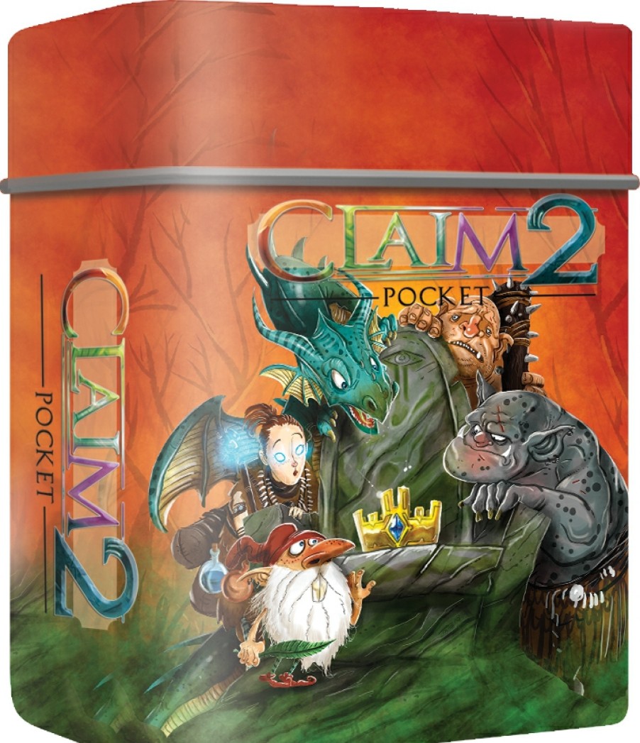 White Goblin Games Kaartspellen | Claim 2 Pocket - Kaartspel