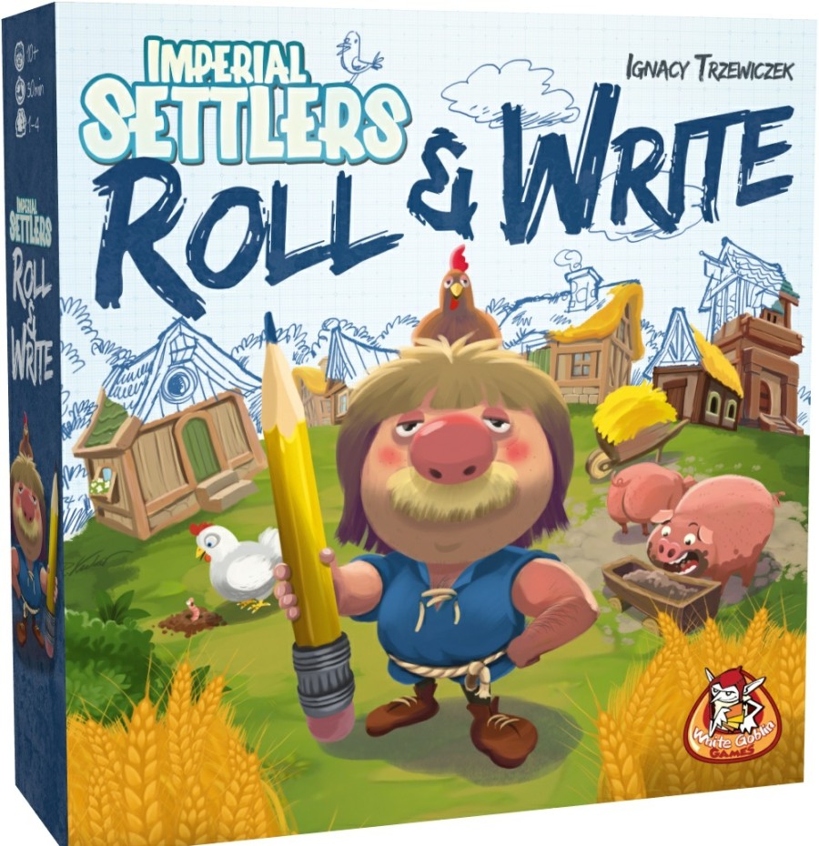 White Goblin Games Dobbelspellen | Imperial Settlers: Roll & Write Nl