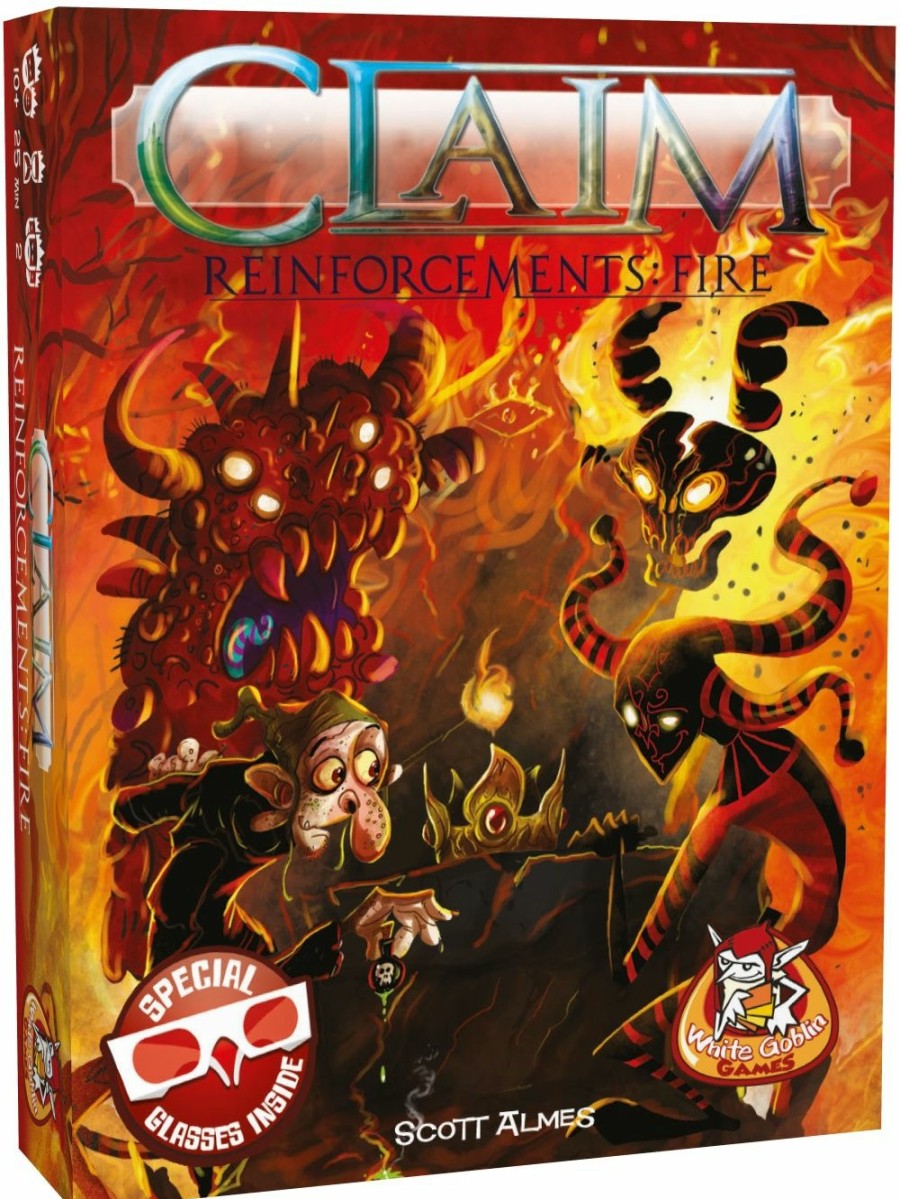 White Goblin Games 2 Persoonsspellen | Claim Reinforcements: Fire