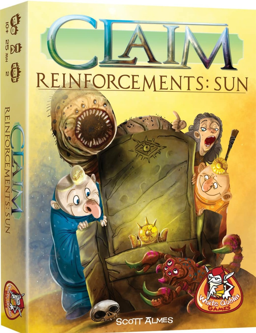 White Goblin Games 2 Persoonsspellen | Claim Reinforcements: Sun