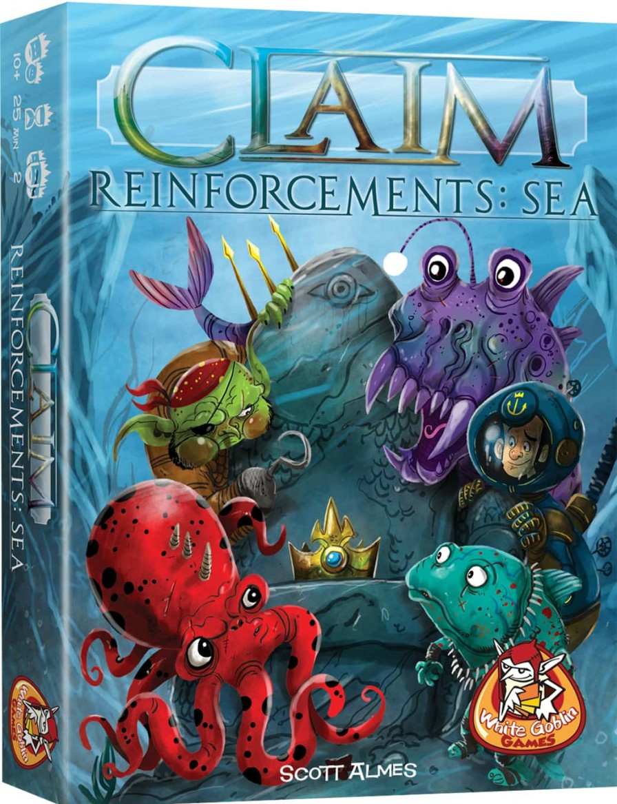 White Goblin Games 2 Persoonsspellen | Claim Reinforcements: Sea