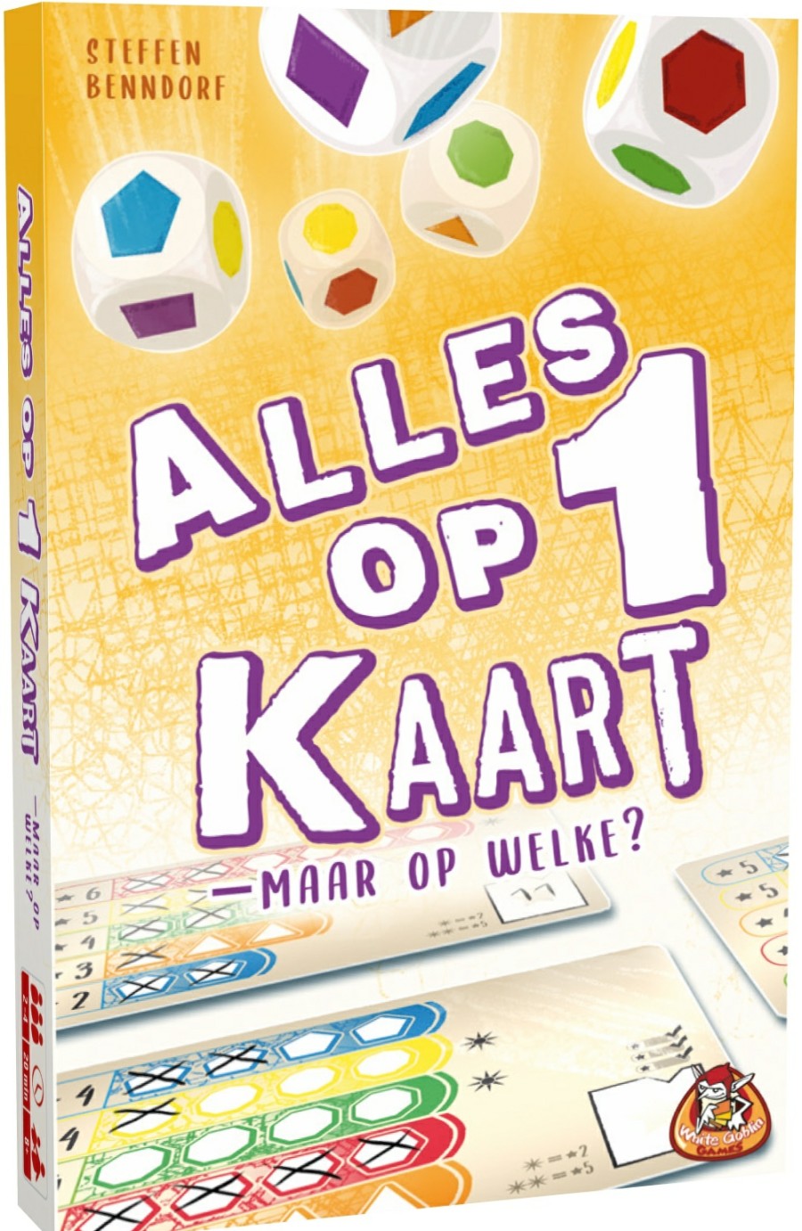 White Goblin Games Dobbelspellen | Alles Op 1 Kaart - Dobbelspel