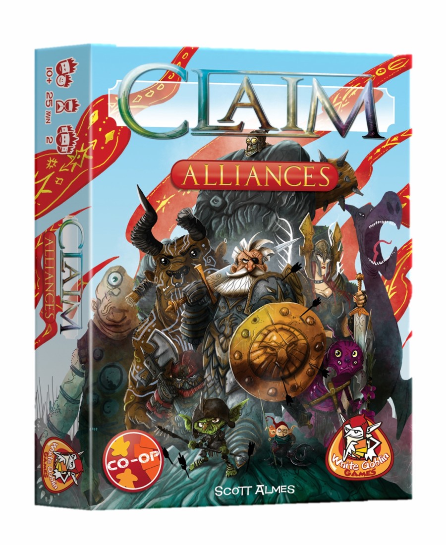 White Goblin Games Kaartspellen | Claim - Alliances