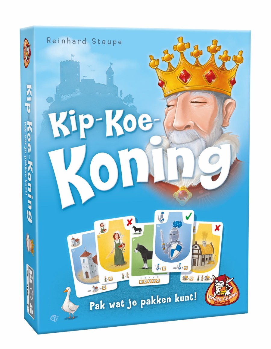 White Goblin Games Kaartspellen | Kip-Koe-Koning