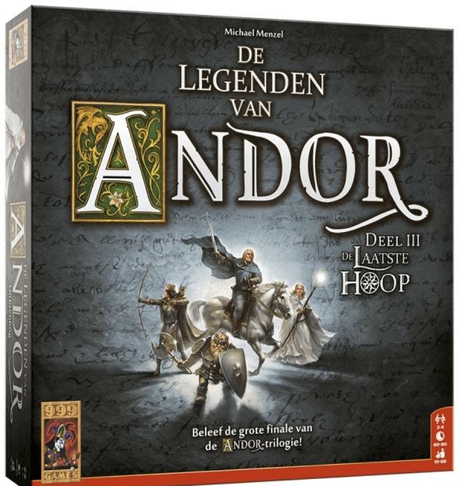 999 Games Samenwerking Bordspel | De Legenden Van Andor: De Laatste Hoop Bordspel