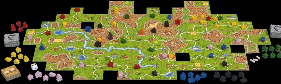 999 Games Carcassonne | Carcassonne Big Box 3 - Bordspel