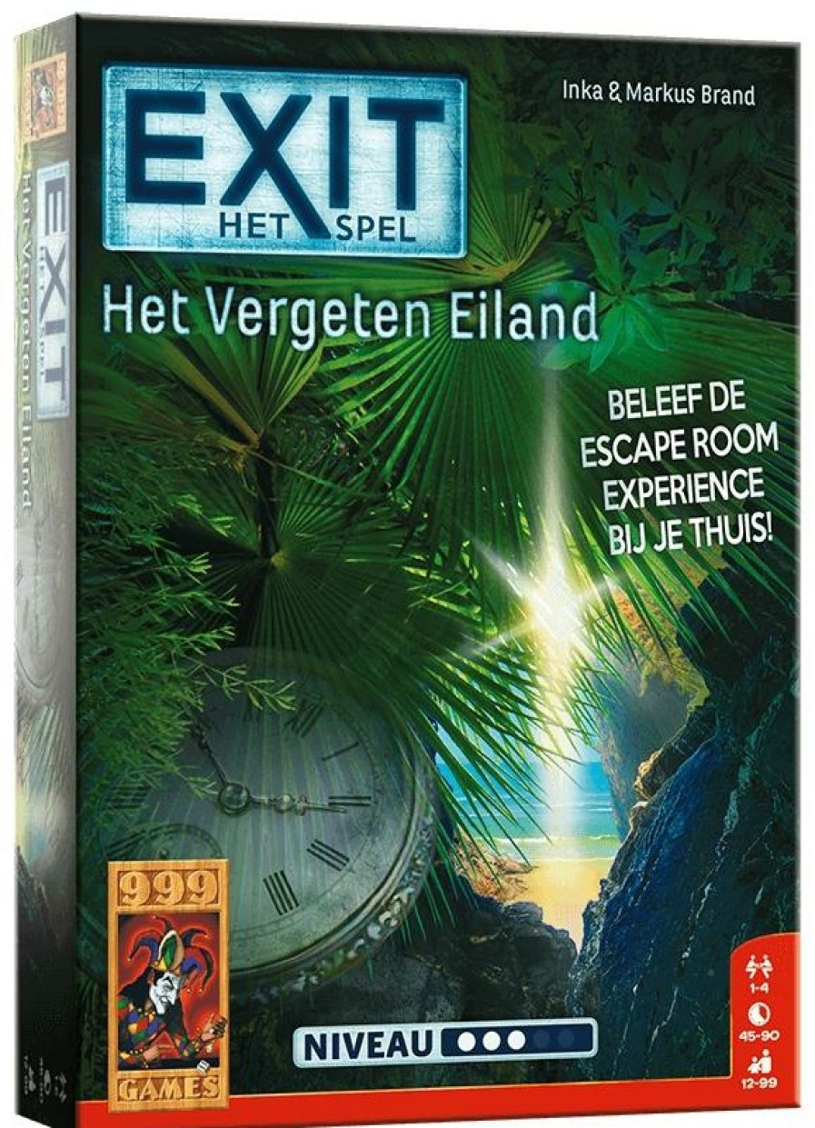 999 Games Exit | Exit - Het Vergeten Eiland - Bordspel