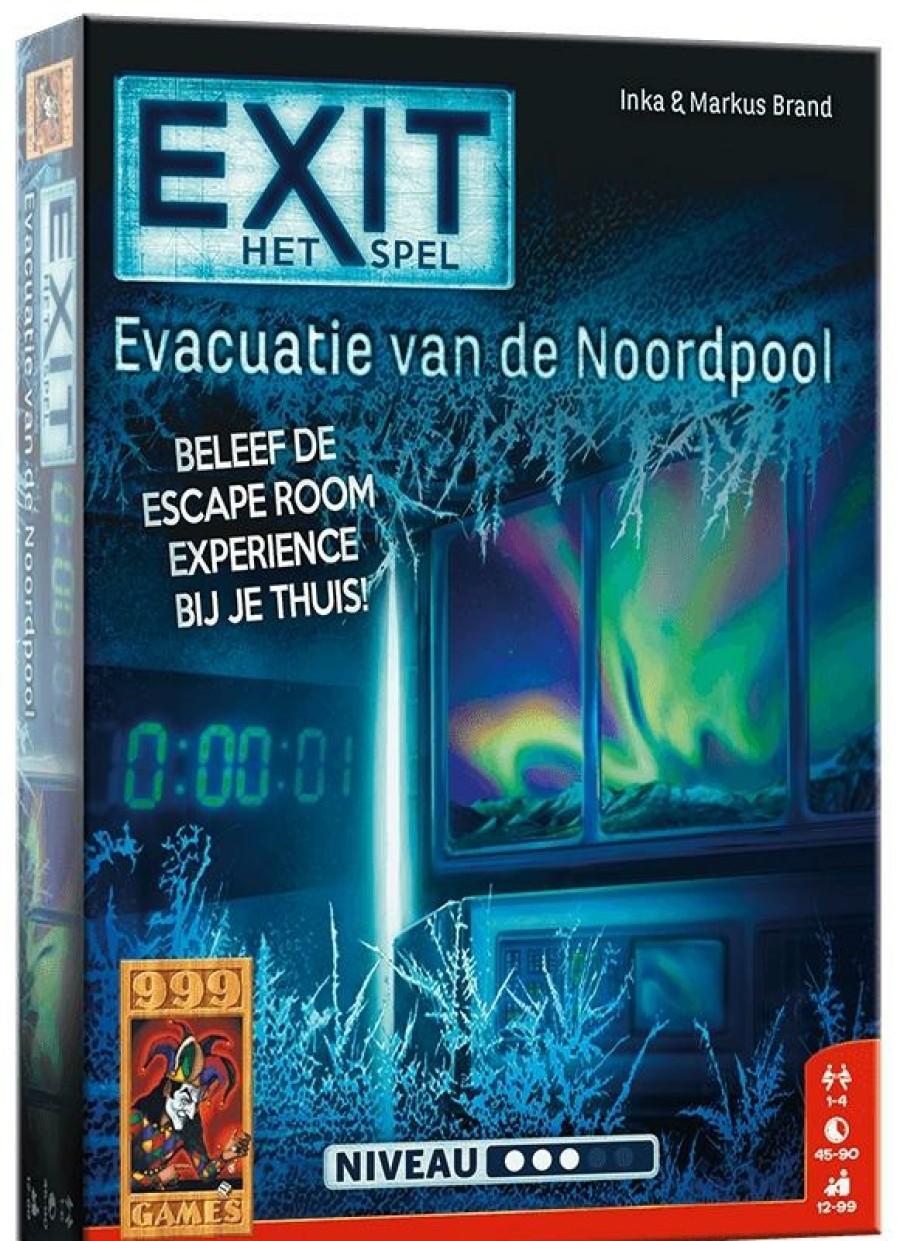 999 Games Exit | Exit - Evacuatie Van De Noordpool - Bordspel