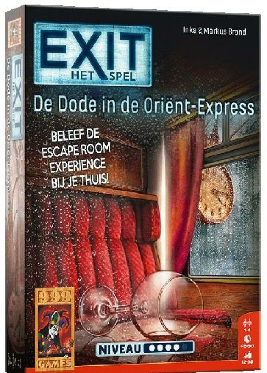 999 Games Exit | Exit - De Dode In De Orient Express - Bordspel