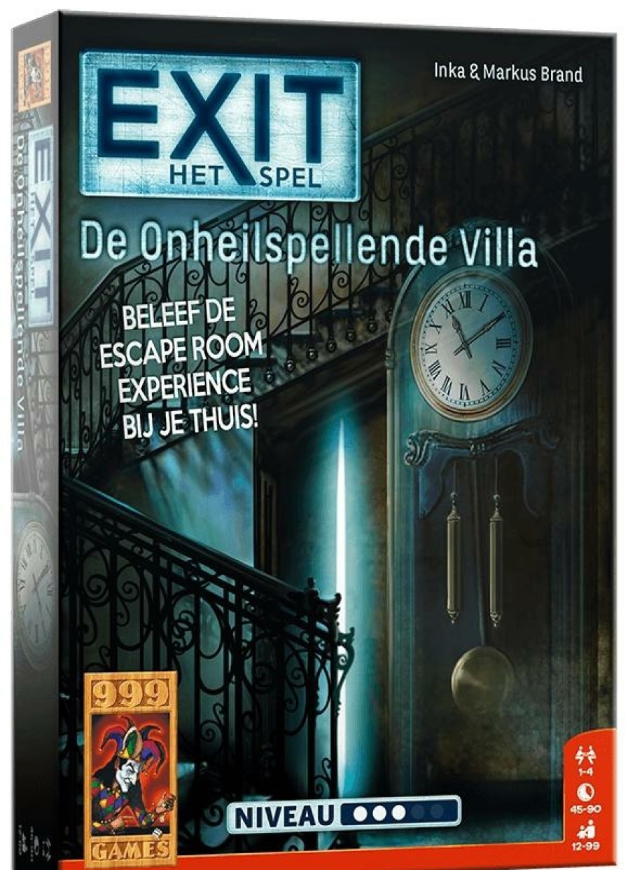 999 Games Exit | Exit - De Onheilspellende Villa - Bordspel